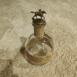 Blanton's empty bottle